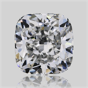 Natural Diamond 0.56 Carats, Cushion with  Cut, E Color, VVS1 Clarity and Certified by GIA