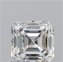 Natural Diamond 1.01 Carats, Asscher with  Cut, H Color, VVS2 Clarity and Certified by GIA