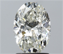 Diamante Natural 1.50 quilates, Ovalado , Color I, claridad SI1 y certificado IGI