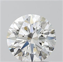 Diamante Natural 1.54 quilates, Redondo , Color H, claridad VS2 y certificado GIA