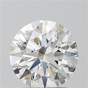 Foto Diamante Natural 1.54 quilates, Redondo , Color H, claridad VS2 y certificado GIA de