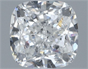 Natural Diamond 0.51 Carats, Cushion with  Cut, F Color, SI1 Clarity and Certified by GIA