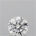Lab Grown Diamond 0.84 Carats, Round with Ideal Cut, D Color, VS1 Clarity and Certified by IGI