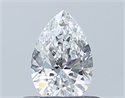 Diamante Natural 0.50 quilates, De pera , Color D, claridad IF y certificado GIA