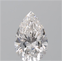 Natural Diamond 0.70 Carats, Pear with  Cut, G Color, VVS1 Clarity and Certified by GIA
