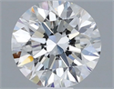 Natural Diamond 0.70 Carats, Round with Excellent Cut, G Color, VVS2 Clarity and Certified by GIA