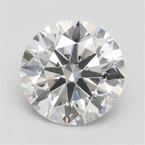 Picture of Lab Grown Diamond 2.41 Carats, Round with Ideal Cut, G Color, VS2 Clarity and Certified by IGI