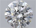 Diamante Natural 1.70 quilates, Redondo , Color F, claridad VS1 y certificado GIA