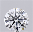 Del inventario de diamantes de laboratorio, 0.74 quilates, Redondo , Color D, claridad VS1 y certificado IGI