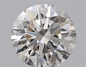 Picture of Natural Diamond 0.40 Carats, Round with Excellent Cut, I Color, SI1 Clarity and Certified by GIA