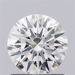Picture of Lab Grown Diamond 1.09 Carats, Round with Ideal Cut, G Color, VVS2 Clarity and Certified by IGI