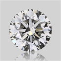 Natural Diamond 0.70 Carats, Round with Excellent Cut, G Color, SI1 Clarity and Certified by GIA