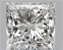 Diamante Natural 0.51 quilates, Princesa , Color G, claridad VVS1 y certificado GIA