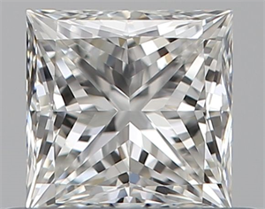 Foto Diamante Natural 0.51 quilates, Princesa , Color G, claridad VVS1 y certificado GIA de