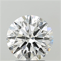 Del inventario de diamantes de laboratorio, 2.60 quilates, Redondo , Color E, claridad VVS2 y certificado IGI