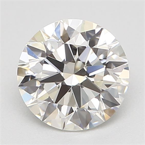 Foto Diamante Natural 0.50 quilates, Redondo , Color H, claridad VVS2 y certificado GIA de