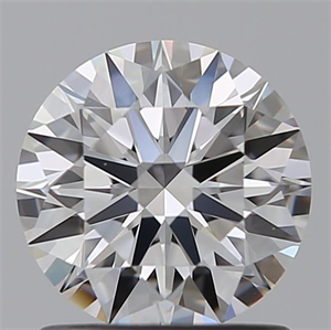 Picture of Lab Grown Diamond 1.07 Carats, Round with Ideal Cut, D Color, VVS1 Clarity and Certified by IGI