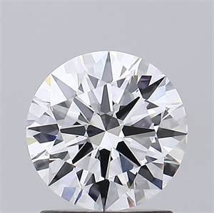 Picture of Lab Grown Diamond 1.30 Carats, Round with Ideal Cut, D Color, VS1 Clarity and Certified by IGI