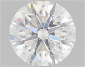Natural Diamond 0.76 Carats, Round with Very Good Cut, G Color, I1 Clarity and Certified by GIA