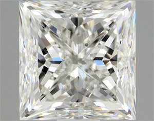 Picture of Natural Diamond 1.01 Carats, Princess with  Cut, G Color, VS2 Clarity and Certified by GIA
