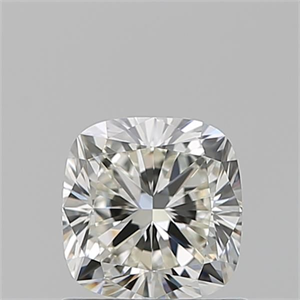 Picture of Natural Diamond 0.90 Carats, Cushion with  Cut, J Color, VS1 Clarity and Certified by GIA