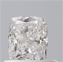 Diamante Natural 0.57 quilates, Del cojín , Color F, claridad VS2 y certificado GIA