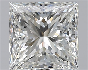Foto Diamante Natural 1.50 quilates, Princesa , Color G, claridad VS2 y certificado GIA de