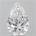 Diamante Natural 3.01 quilates, De pera , Color D, claridad VS2 y certificado GIA