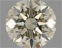 Natural Diamond 0.45 Carats, Round with Excellent Cut, L Color, VS2 Clarity and Certified by IGI