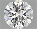 Lab Grown Diamond 1.05 Carats, Round with Ideal Cut, E Color, VS1 Clarity and Certified by IGI