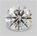 Lab Grown Diamond 1.03 Carats, Round with Ideal Cut, E Color, VVS2 Clarity and Certified by IGI
