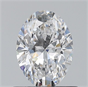 Diamante Natural 0.70 quilates, Ovalado , Color D, claridad VS1 y certificado GIA
