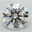 Del inventario de diamantes de laboratorio, 2.46 quilates, Redondo , Color E, claridad VS2 y certificado IGI