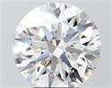 Del inventario de diamantes de laboratorio, 4.03 quilates, Redondo , Color E, claridad VVS1 y certificado IGI