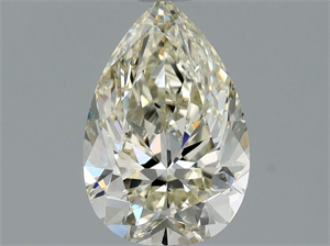 Picture of Natural Diamond 1.01 Carats, Pear with  Cut, K Color, VS2 Clarity and Certified by GIA