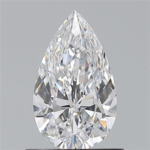 Picture of Natural Diamond 0.70 Carats, Pear with  Cut, D Color, VS1 Clarity and Certified by GIA