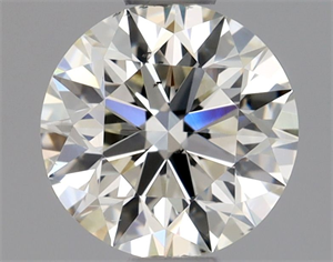 Picture of Natural Diamond 0.80 Carats, Round with Excellent Cut, K Color, SI1 Clarity and Certified by GIA