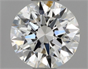 Diamante Natural 0.46 quilates, Redondo , Color F, claridad VVS1 y certificado GIA
