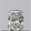 Diamante Natural 0.25 quilates, Radiante , Color D, claridad VVS2 y certificado GIA