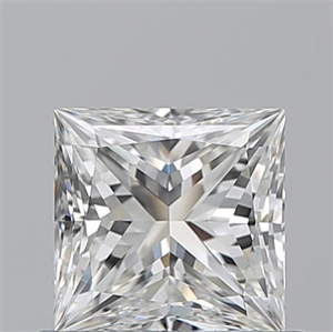 Picture of Natural Diamond 0.80 Carats, Princess with  Cut, H Color, VVS1 Clarity and Certified by GIA