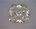 Natural Diamond 1.29 Carats, Cushion with  Cut, J Color, SI1 Clarity and Certified by GIA