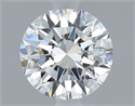 Diamante Natural 0.60 quilates, Redondo , Color H, claridad VS2 y certificado GIA