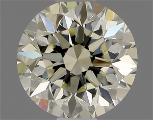 Picture of Natural Diamond 0.90 Carats, Round with Very Good Cut, L Color, VVS2 Clarity and Certified by IGI