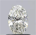 Diamante Natural 0.50 quilates, Ovalado , Color I, claridad SI2 y certificado GIA