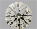 Diamante Natural 0.71 quilates, Redondo , Color M, claridad IF y certificado IGI