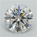 Lab Grown Diamond 1.36 Carats, Round with Ideal Cut, D Color, VS1 Clarity and Certified by IGI
