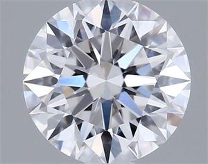 Picture of Lab Grown Diamond 1.03 Carats, Round with Ideal Cut, D Color, VVS2 Clarity and Certified by IGI