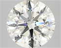 Diamante Natural 3.65 quilates, Redondo , Color K, claridad VS1 y certificado IGI