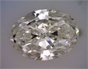 Natural Diamond 1.51 Carats, Oval with  Cut, J Color, SI2 Clarity and Certified by GIA