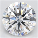 Lab Grown Diamond 4.72 Carats, Round with Excellent Cut, E Color, IF Clarity and Certified by GIA